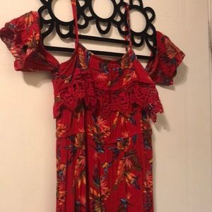 Off the shoulder dress